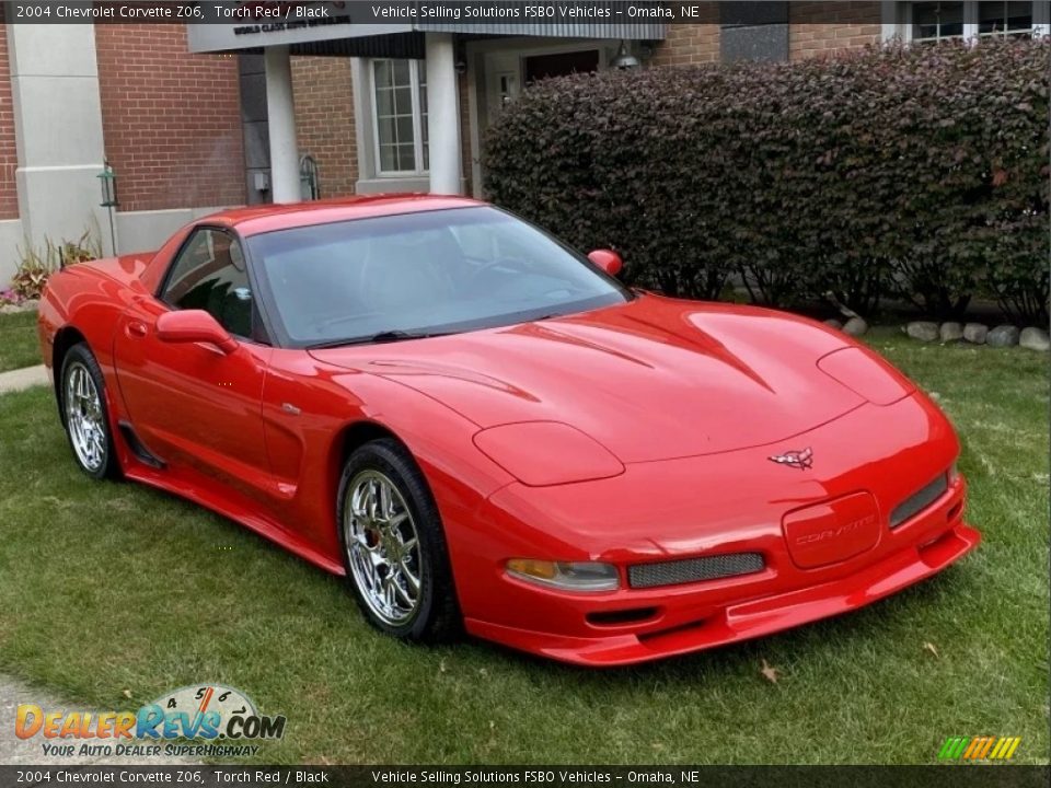 2004 Chevrolet Corvette Z06 Torch Red / Black Photo #7