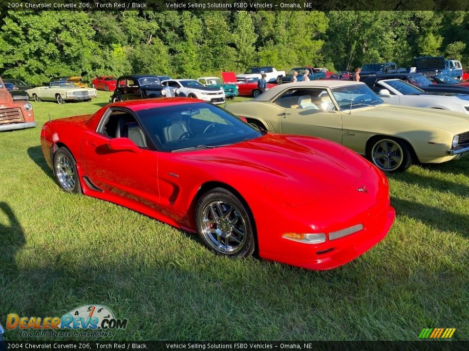 2004 Chevrolet Corvette Z06 Torch Red / Black Photo #8