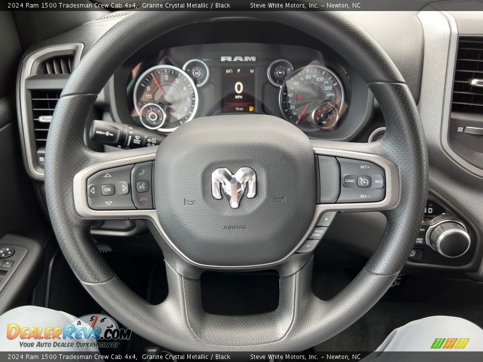 2024 Ram 1500 Tradesman Crew Cab 4x4 Steering Wheel Photo #18