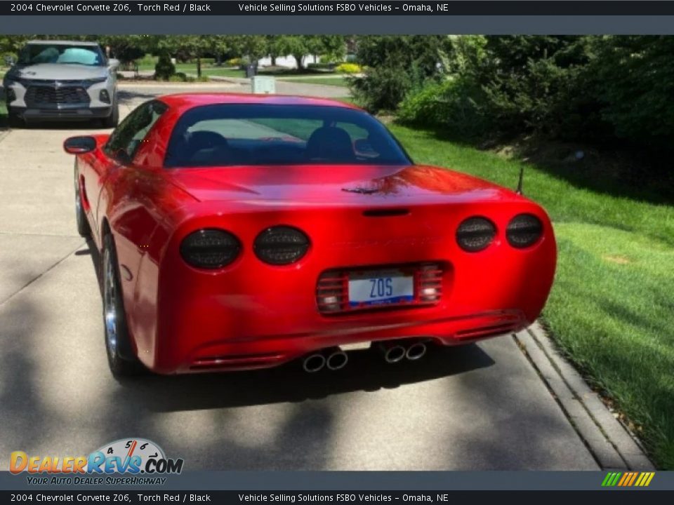 2004 Chevrolet Corvette Z06 Torch Red / Black Photo #11