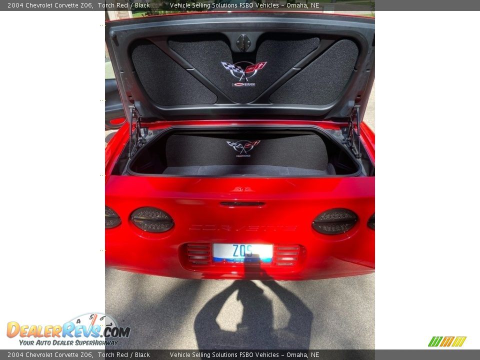 2004 Chevrolet Corvette Z06 Torch Red / Black Photo #12