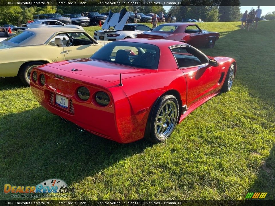 2004 Chevrolet Corvette Z06 Torch Red / Black Photo #13