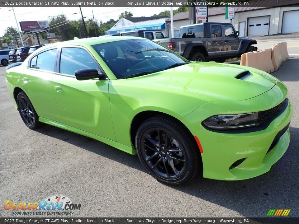 2023 Dodge Charger GT AWD Plus Sublime Metallic / Black Photo #8