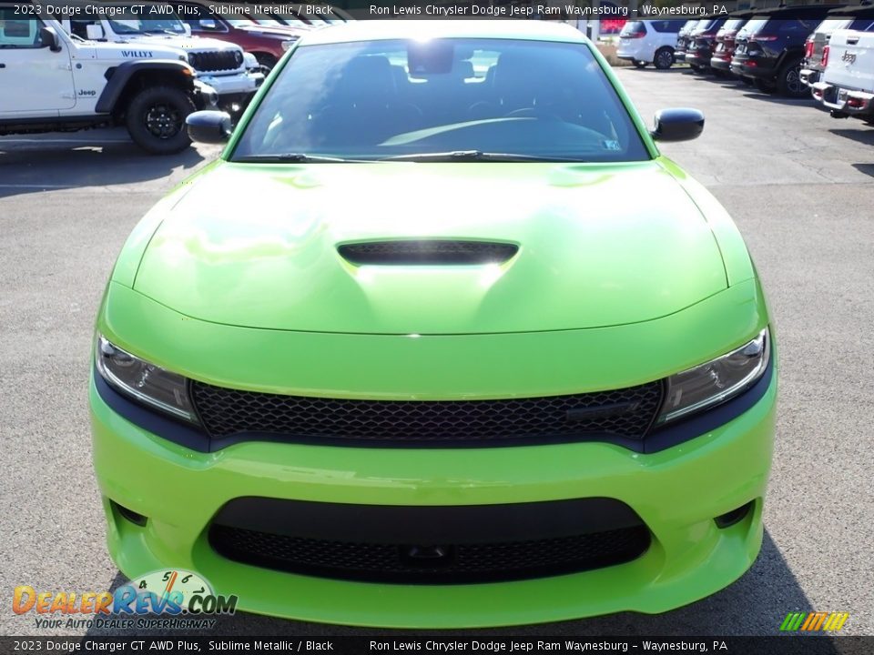 2023 Dodge Charger GT AWD Plus Sublime Metallic / Black Photo #9