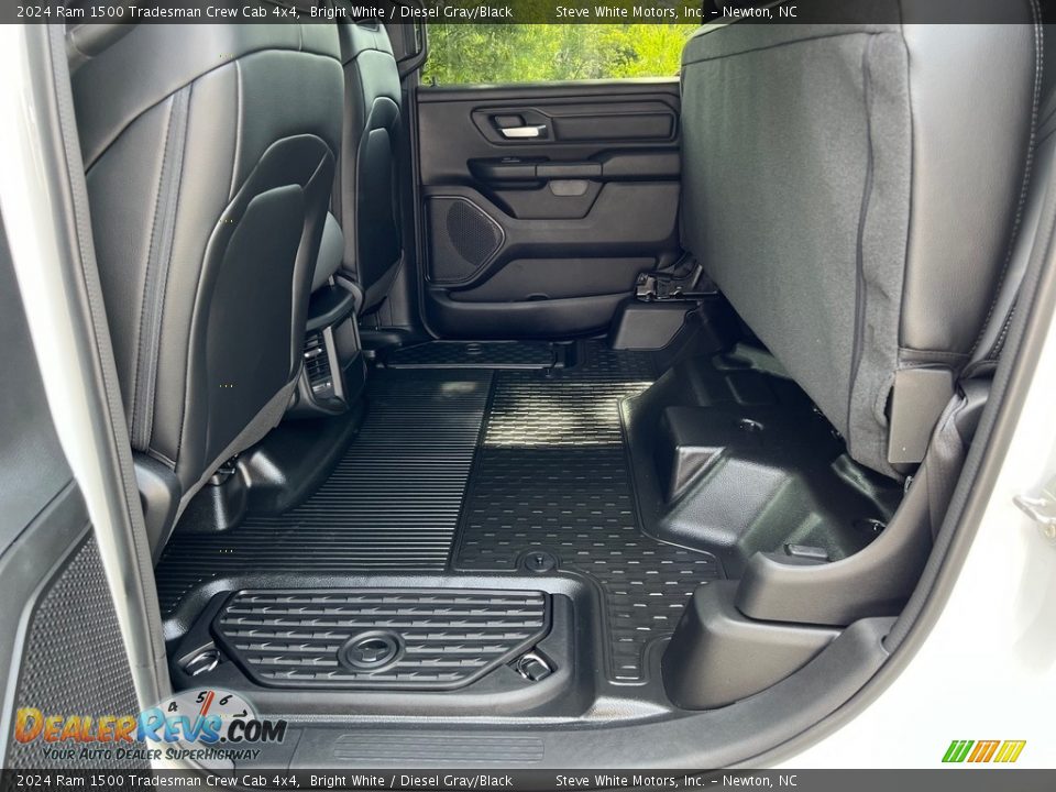 Rear Seat of 2024 Ram 1500 Tradesman Crew Cab 4x4 Photo #14