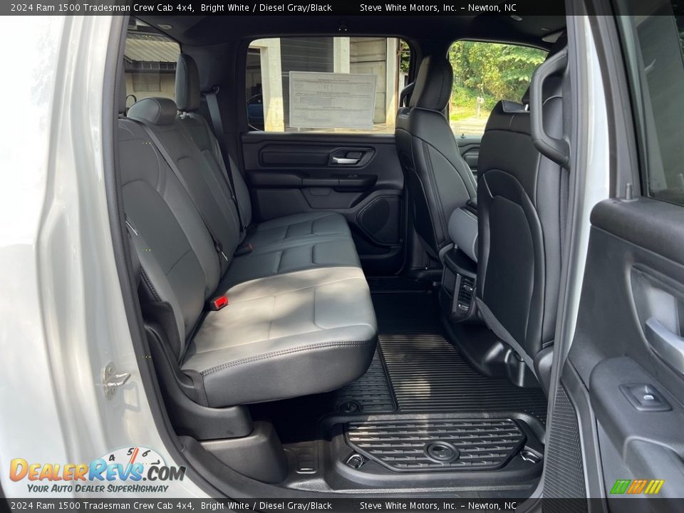 Rear Seat of 2024 Ram 1500 Tradesman Crew Cab 4x4 Photo #15