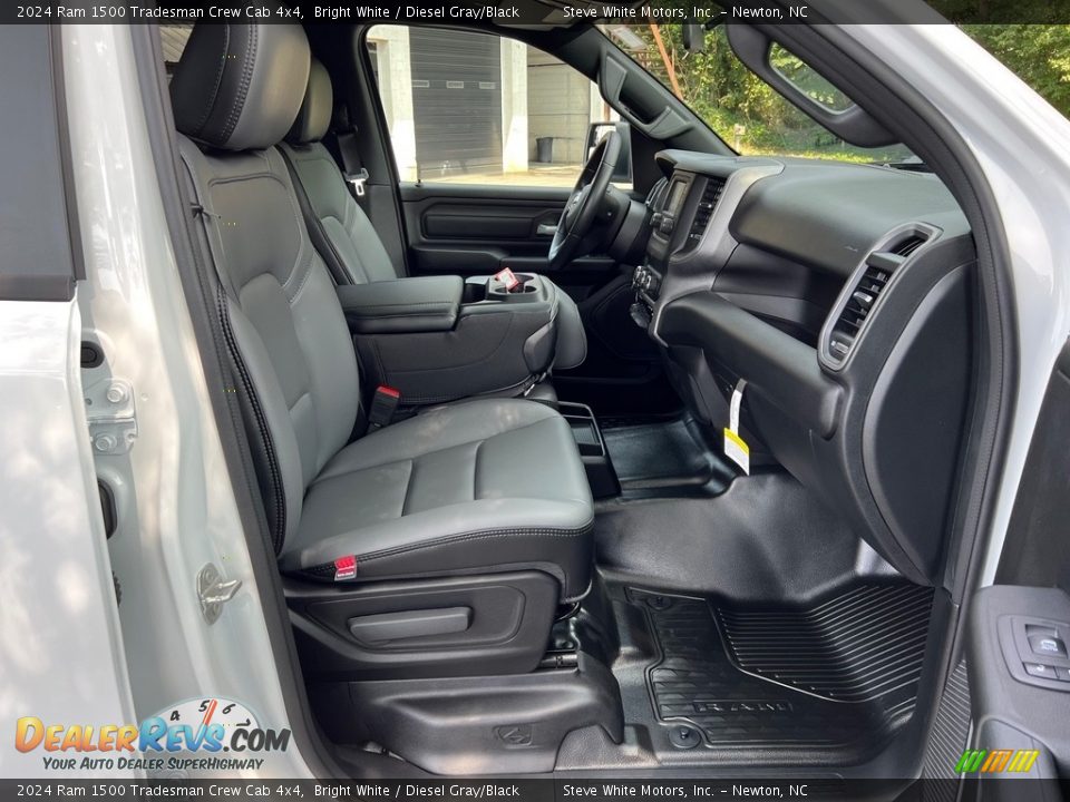 Front Seat of 2024 Ram 1500 Tradesman Crew Cab 4x4 Photo #16