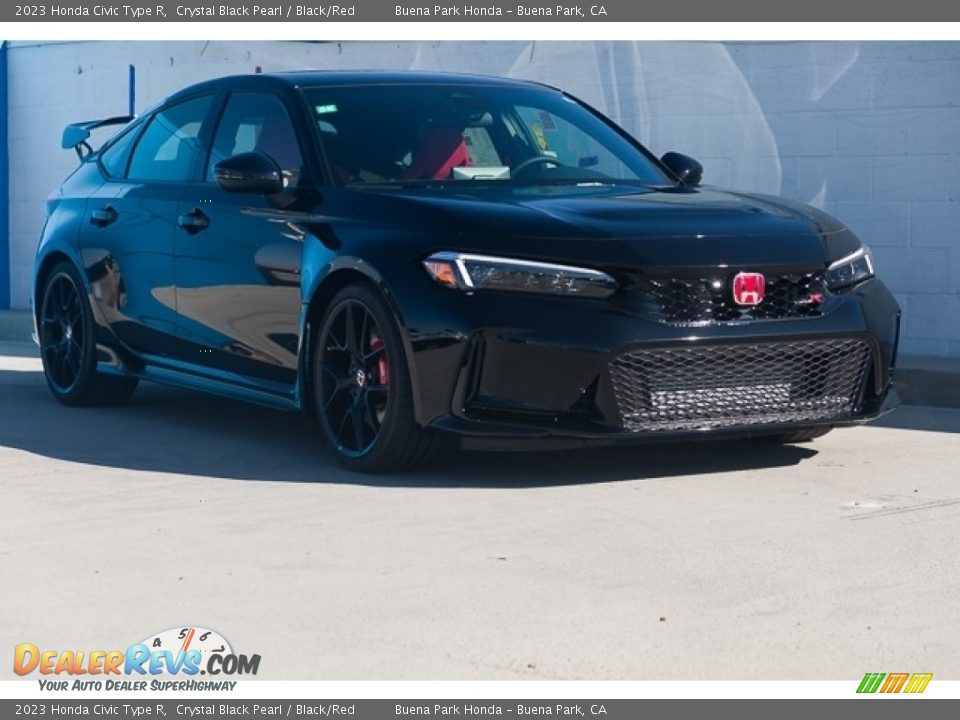 2023 Honda Civic Type R Crystal Black Pearl / Black/Red Photo #1