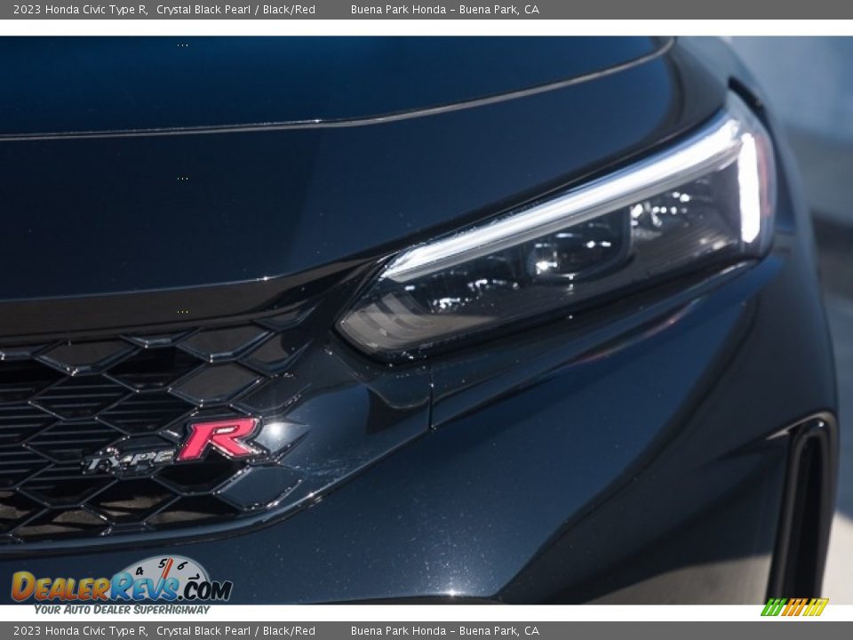 2023 Honda Civic Type R Crystal Black Pearl / Black/Red Photo #5