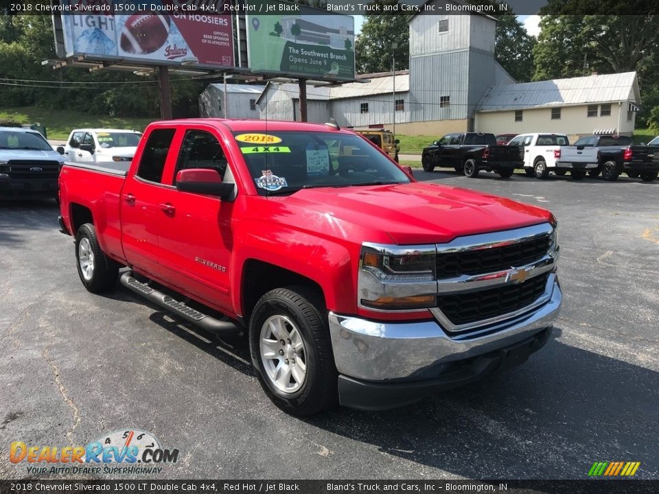 Red Hot 2018 Chevrolet Silverado 1500 LT Double Cab 4x4 Photo #4