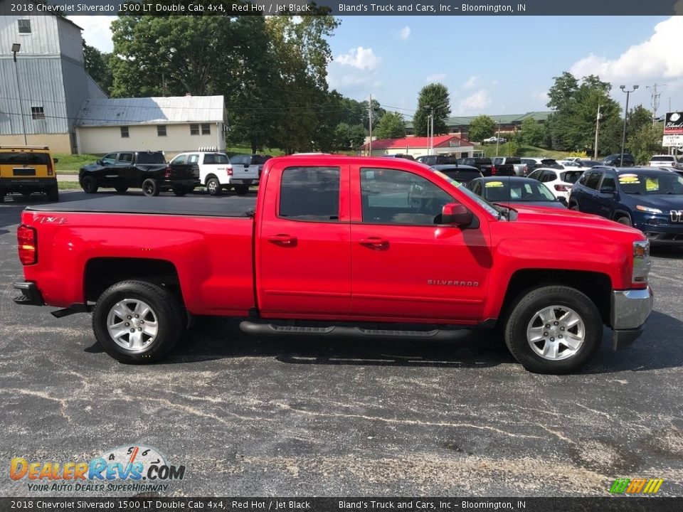 Red Hot 2018 Chevrolet Silverado 1500 LT Double Cab 4x4 Photo #5