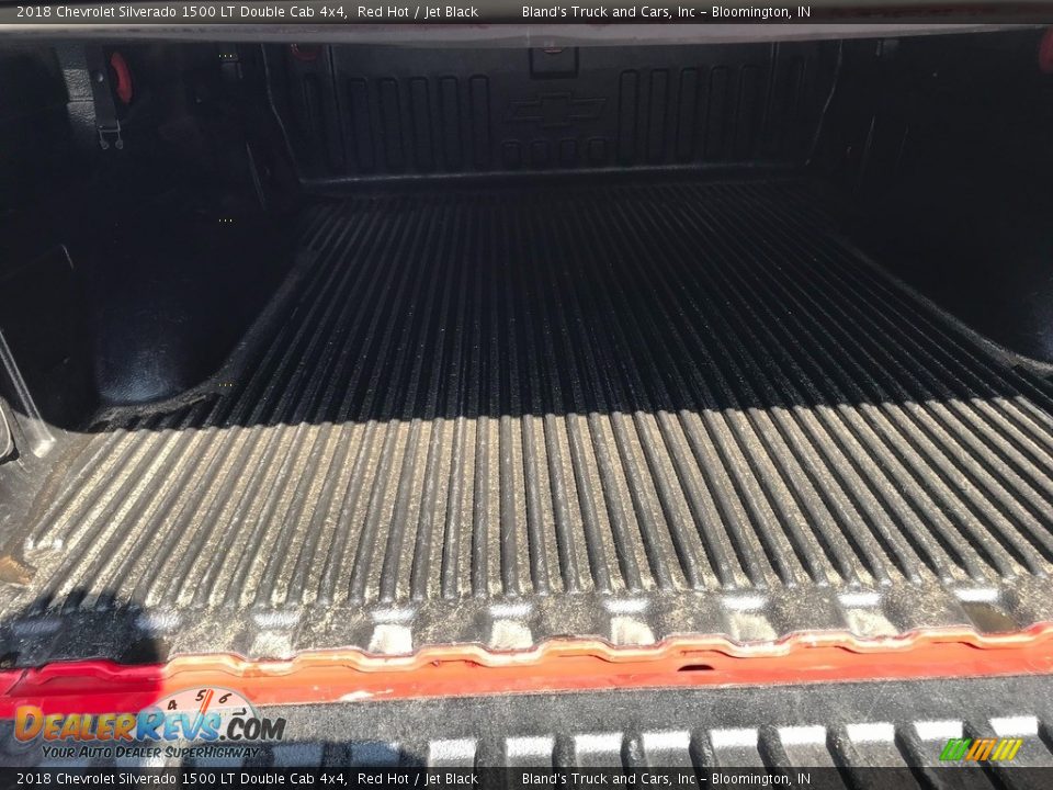 2018 Chevrolet Silverado 1500 LT Double Cab 4x4 Red Hot / Jet Black Photo #8