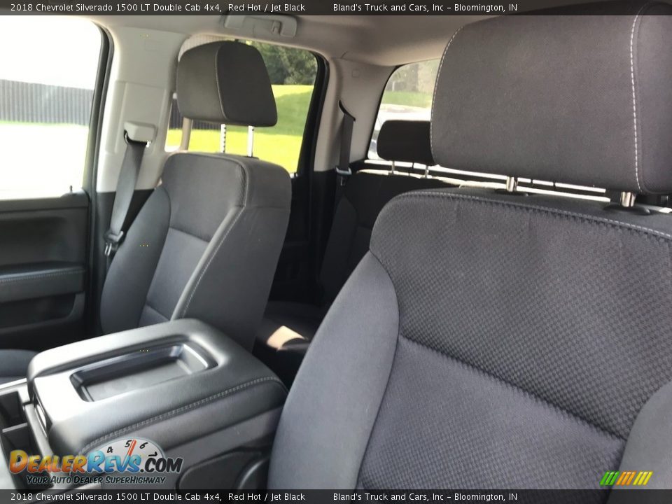 2018 Chevrolet Silverado 1500 LT Double Cab 4x4 Red Hot / Jet Black Photo #12