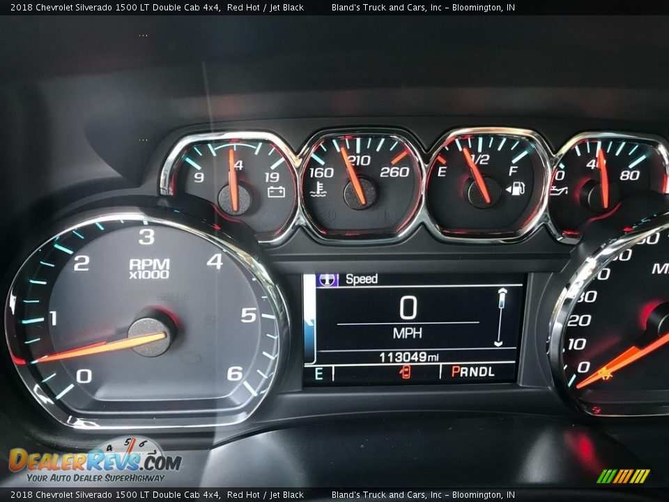 2018 Chevrolet Silverado 1500 LT Double Cab 4x4 Gauges Photo #14
