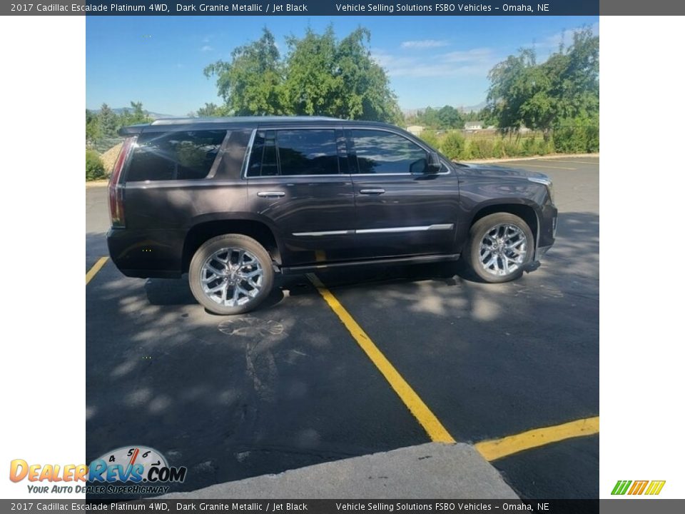 Dark Granite Metallic 2017 Cadillac Escalade Platinum 4WD Photo #3