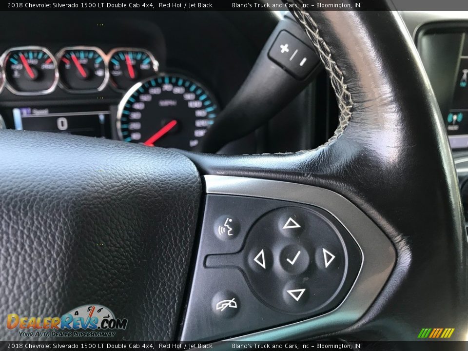 2018 Chevrolet Silverado 1500 LT Double Cab 4x4 Steering Wheel Photo #16