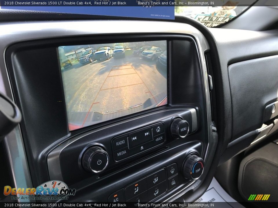 2018 Chevrolet Silverado 1500 LT Double Cab 4x4 Red Hot / Jet Black Photo #19