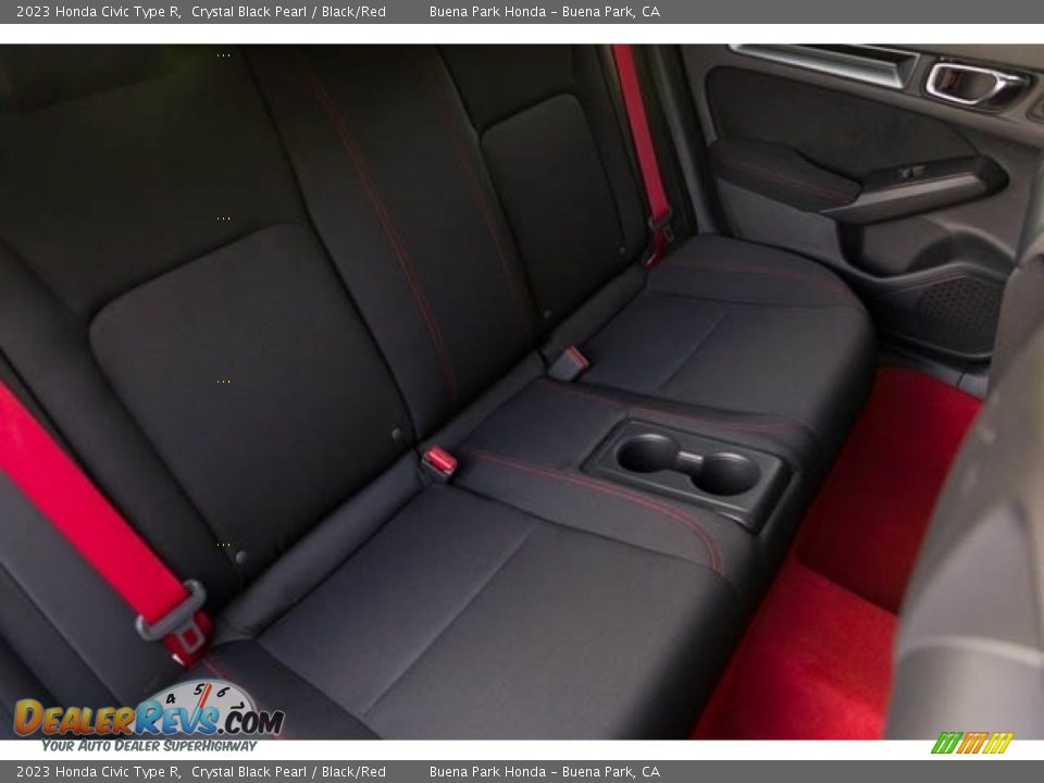 2023 Honda Civic Type R Crystal Black Pearl / Black/Red Photo #31
