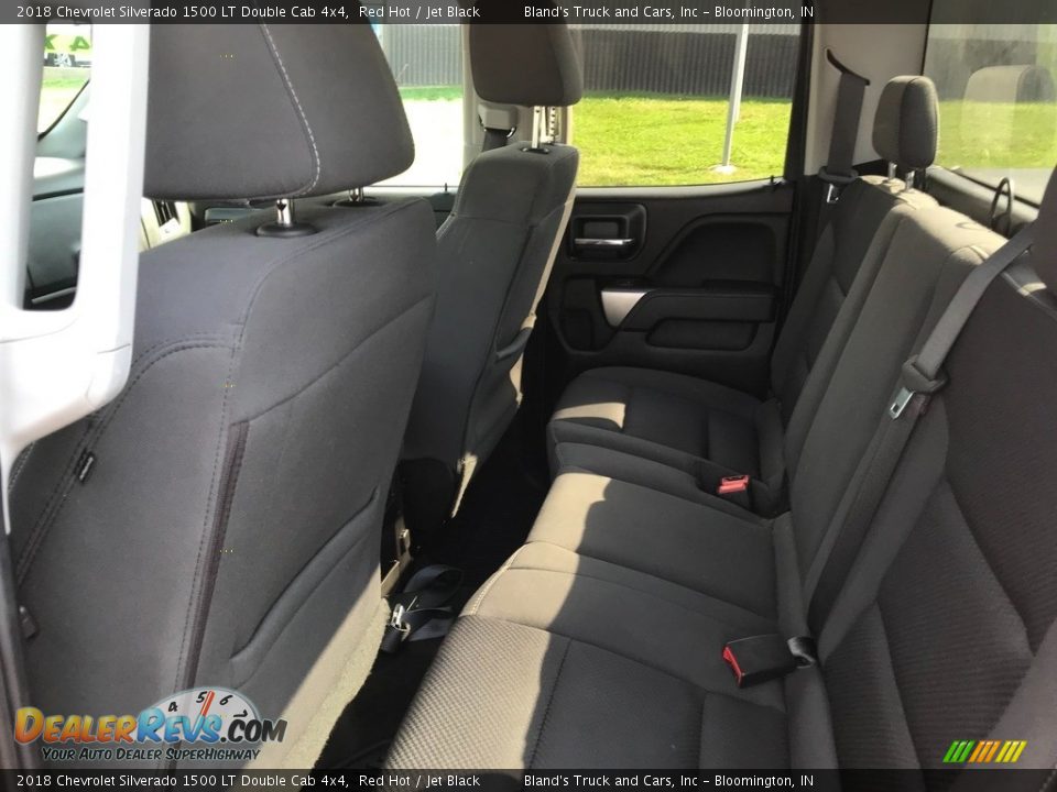 2018 Chevrolet Silverado 1500 LT Double Cab 4x4 Red Hot / Jet Black Photo #27