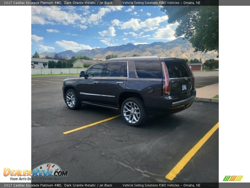 Dark Granite Metallic 2017 Cadillac Escalade Platinum 4WD Photo #18