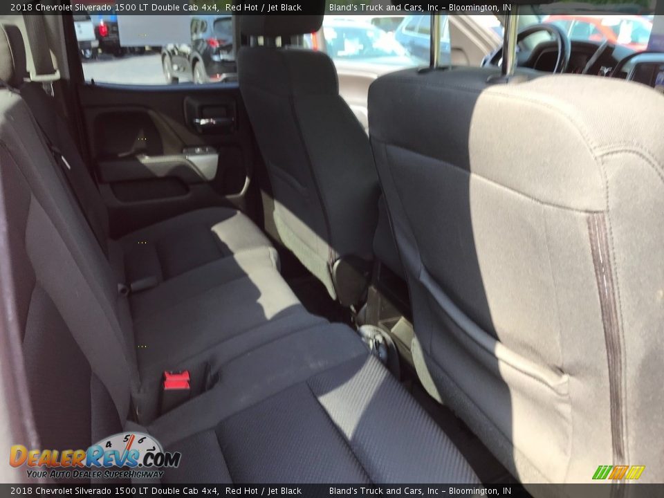 2018 Chevrolet Silverado 1500 LT Double Cab 4x4 Red Hot / Jet Black Photo #29