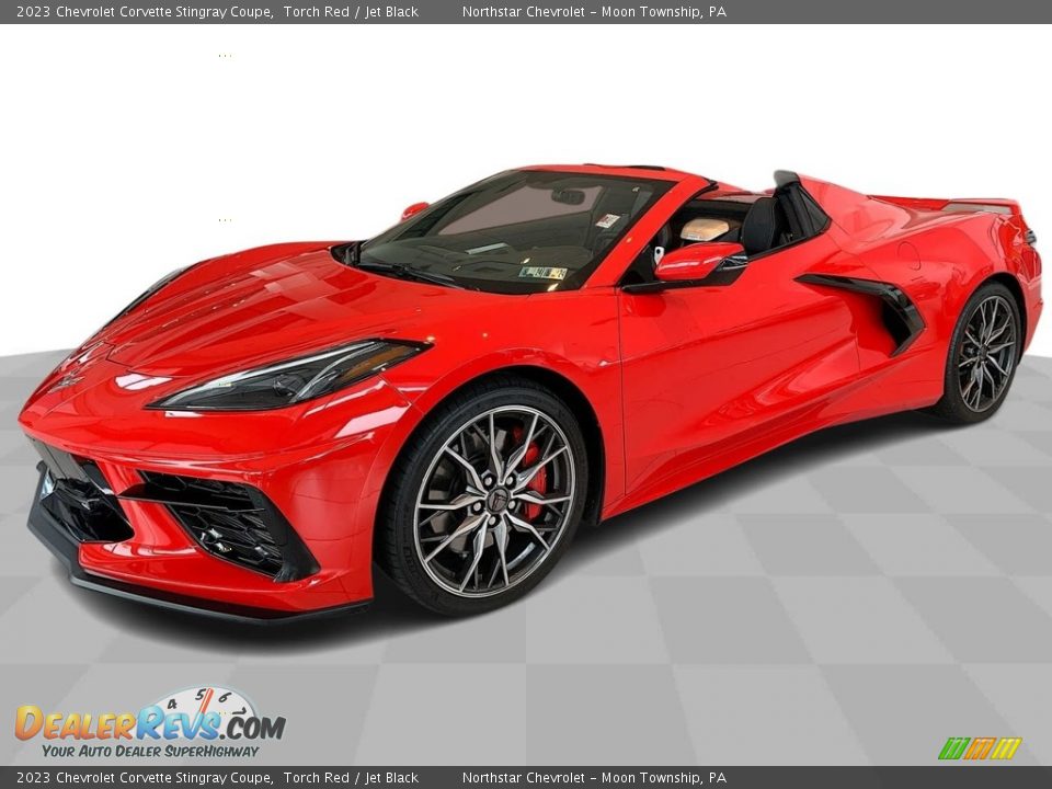 Front 3/4 View of 2023 Chevrolet Corvette Stingray Coupe Photo #1