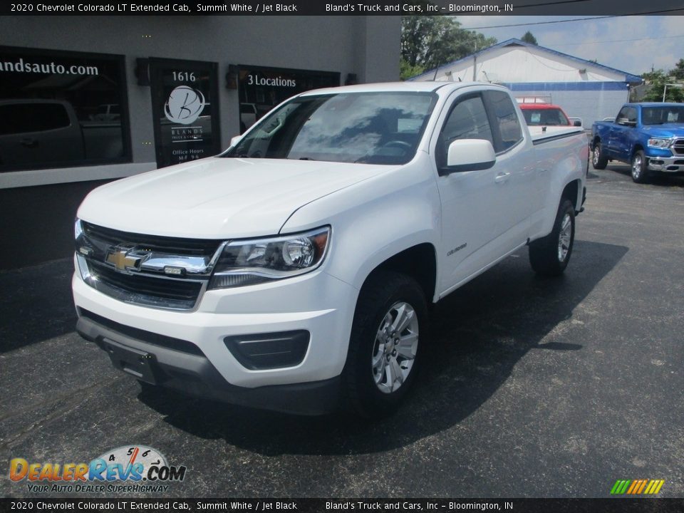 2020 Chevrolet Colorado LT Extended Cab Summit White / Jet Black Photo #2