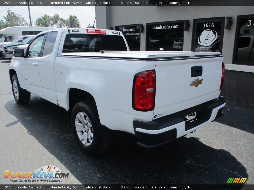 2020 Chevrolet Colorado LT Extended Cab Summit White / Jet Black Photo #3