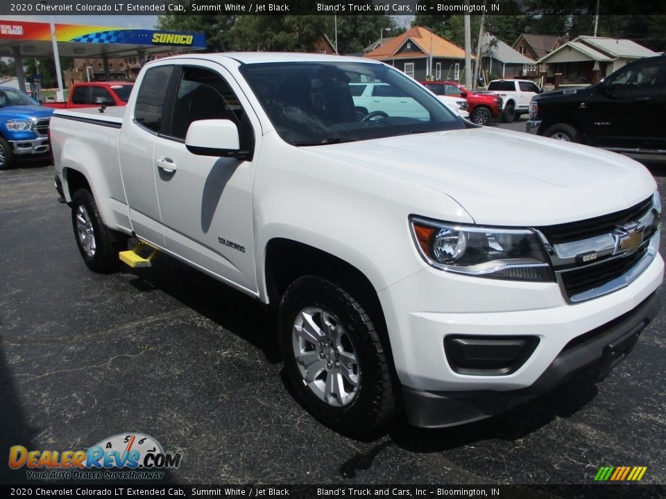 2020 Chevrolet Colorado LT Extended Cab Summit White / Jet Black Photo #5