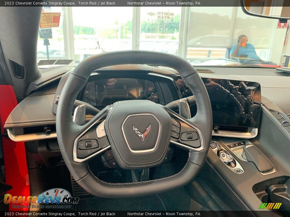2023 Chevrolet Corvette Stingray Coupe Steering Wheel Photo #12