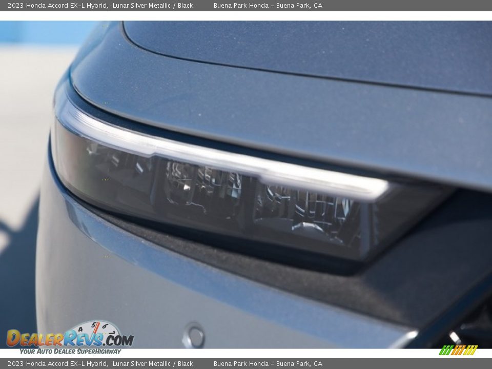 2023 Honda Accord EX-L Hybrid Lunar Silver Metallic / Black Photo #4