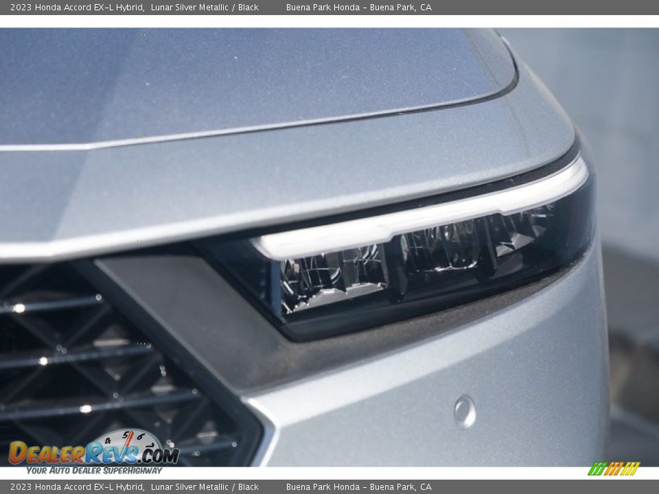 2023 Honda Accord EX-L Hybrid Lunar Silver Metallic / Black Photo #5