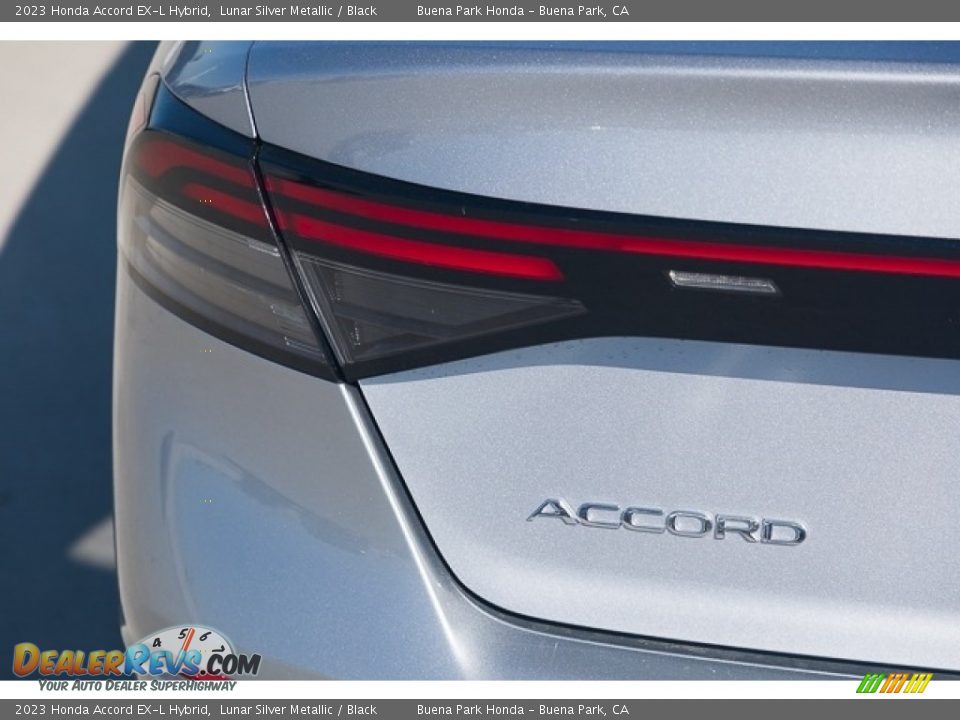 2023 Honda Accord EX-L Hybrid Lunar Silver Metallic / Black Photo #8