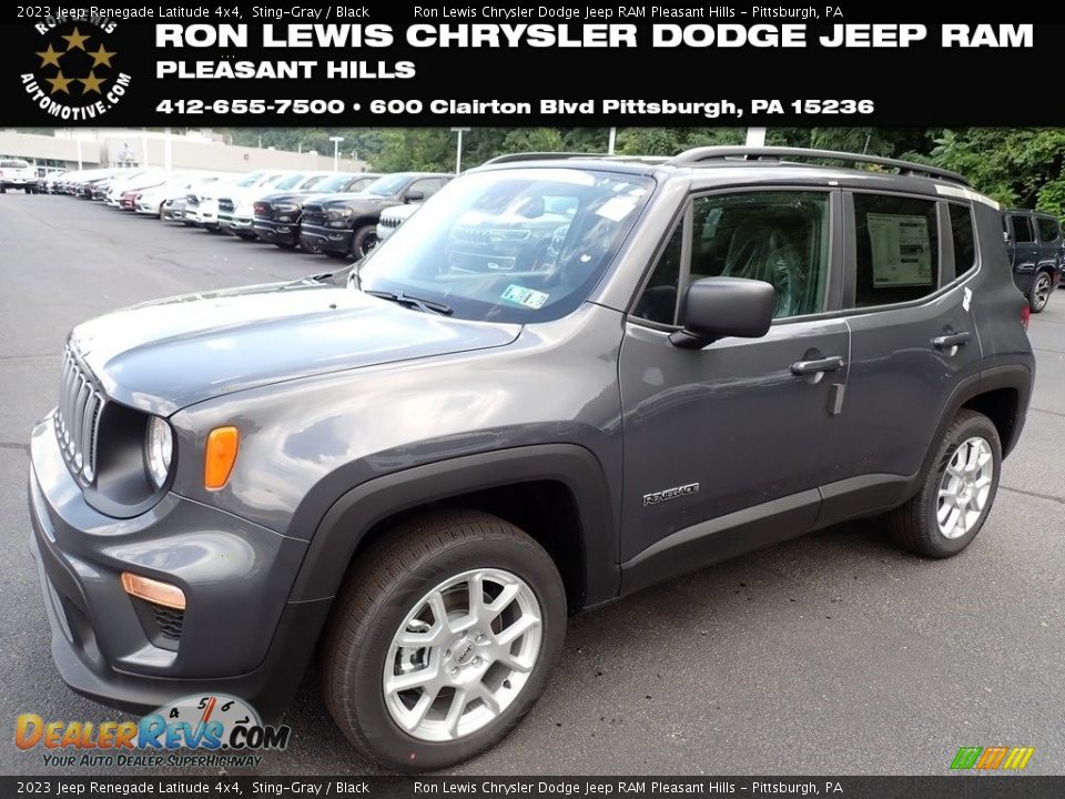 2023 Jeep Renegade Latitude 4x4 Sting-Gray / Black Photo #1