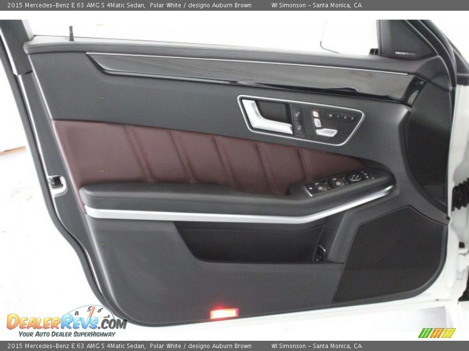 Door Panel of 2015 Mercedes-Benz E 63 AMG S 4Matic Sedan Photo #8