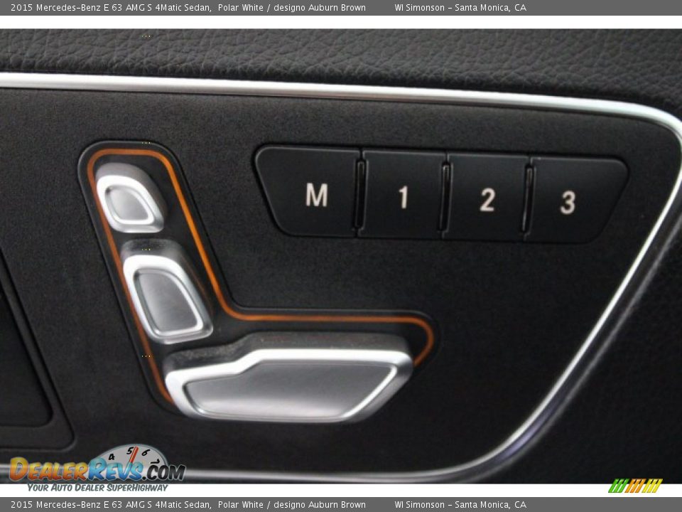 Controls of 2015 Mercedes-Benz E 63 AMG S 4Matic Sedan Photo #11