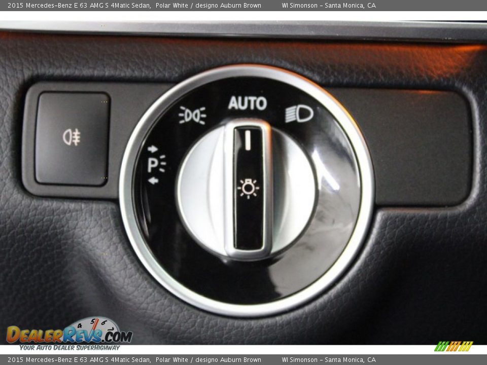 Controls of 2015 Mercedes-Benz E 63 AMG S 4Matic Sedan Photo #12