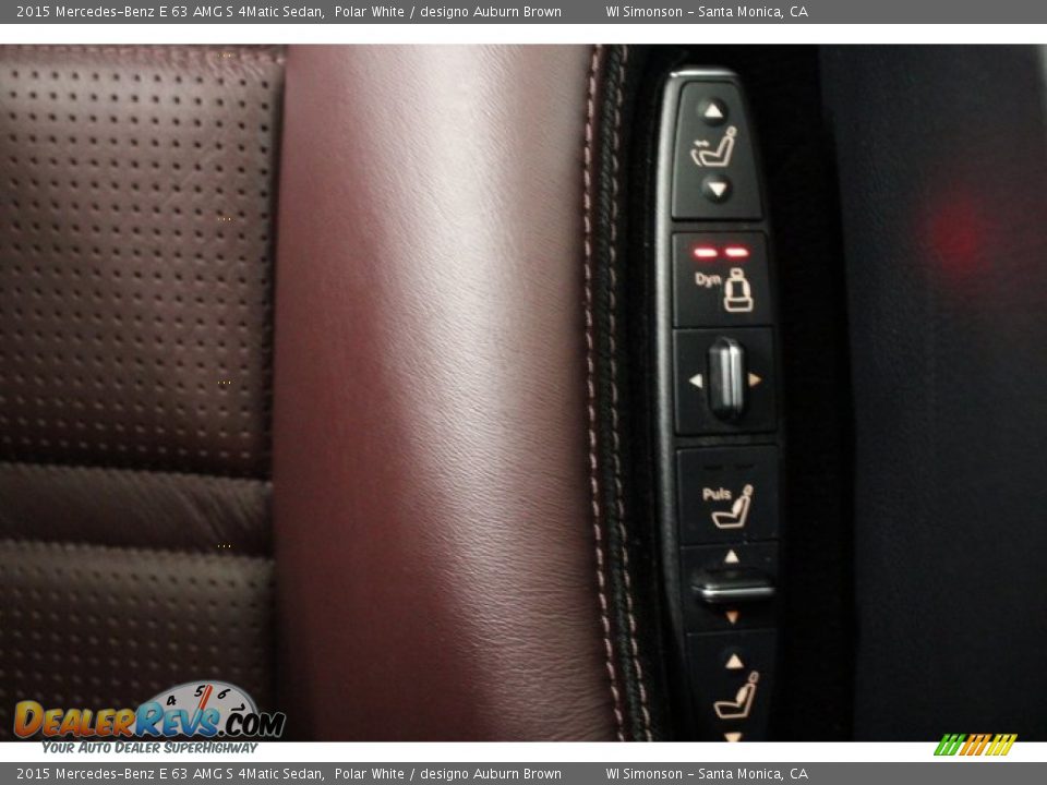 Controls of 2015 Mercedes-Benz E 63 AMG S 4Matic Sedan Photo #13