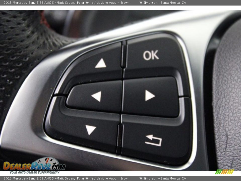 Controls of 2015 Mercedes-Benz E 63 AMG S 4Matic Sedan Photo #15