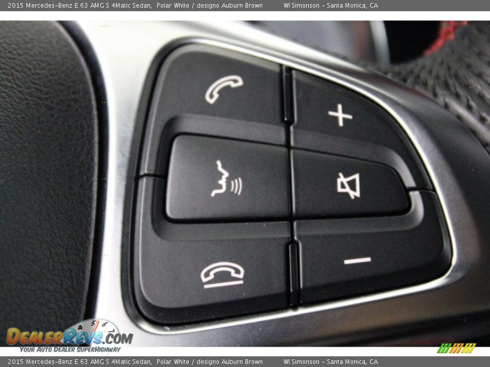 Controls of 2015 Mercedes-Benz E 63 AMG S 4Matic Sedan Photo #16