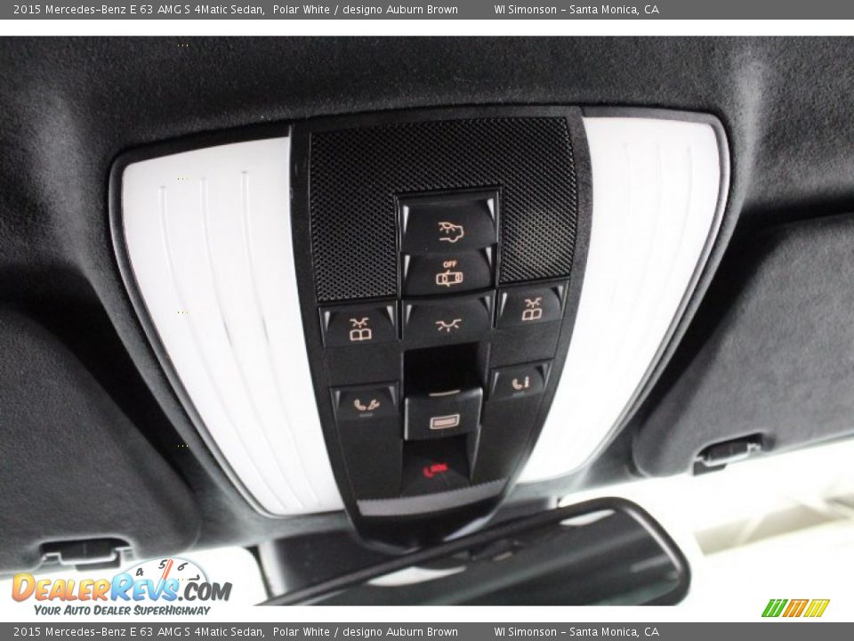 Controls of 2015 Mercedes-Benz E 63 AMG S 4Matic Sedan Photo #27