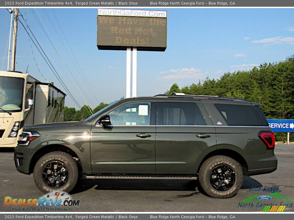 2023 Ford Expedition Timberline 4x4 Forged Green Metallic / Black Onyx Photo #2