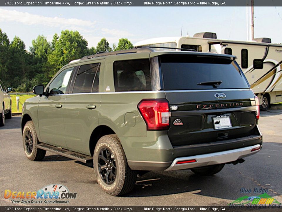 2023 Ford Expedition Timberline 4x4 Forged Green Metallic / Black Onyx Photo #3