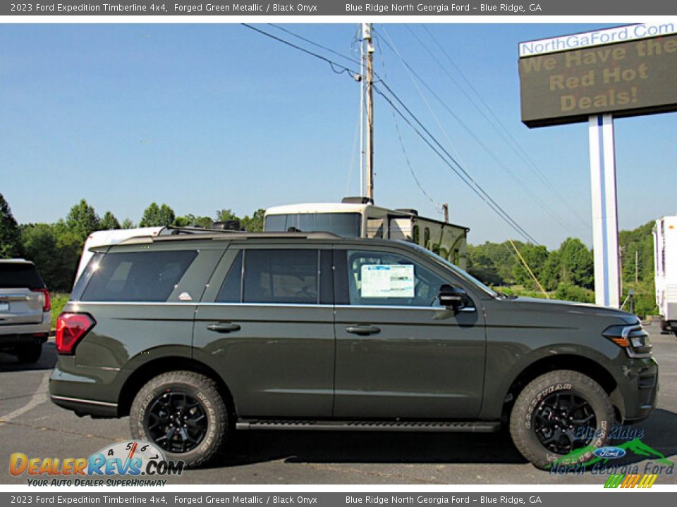 2023 Ford Expedition Timberline 4x4 Forged Green Metallic / Black Onyx Photo #31