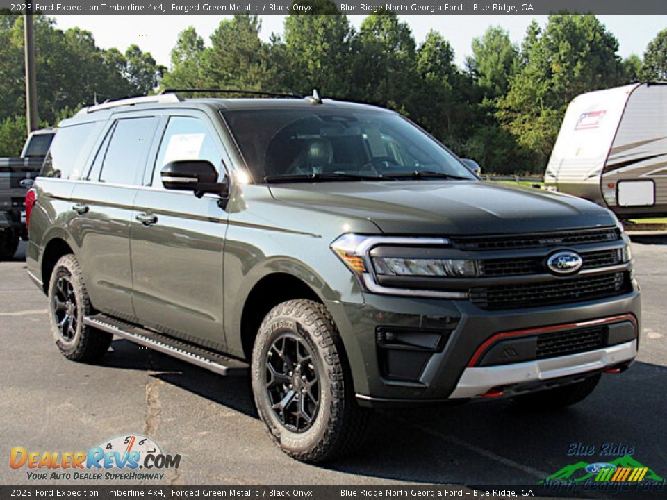 2023 Ford Expedition Timberline 4x4 Forged Green Metallic / Black Onyx Photo #32