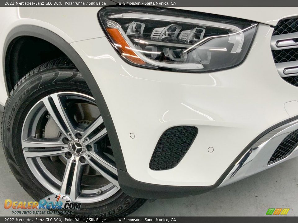 2022 Mercedes-Benz GLC 300 Polar White / Silk Beige Photo #3