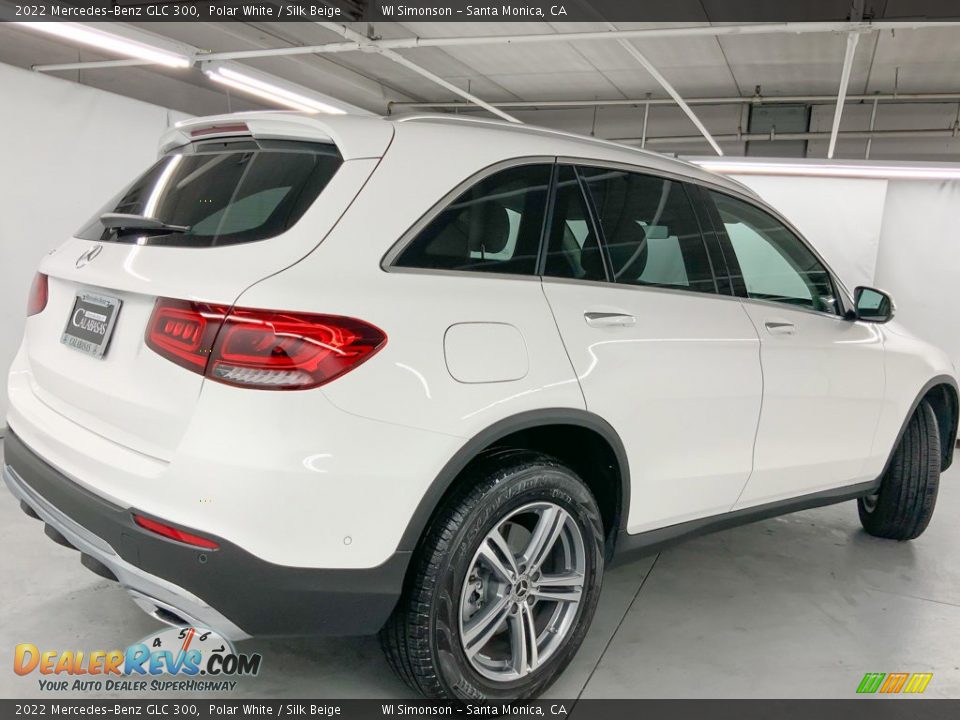 2022 Mercedes-Benz GLC 300 Polar White / Silk Beige Photo #5