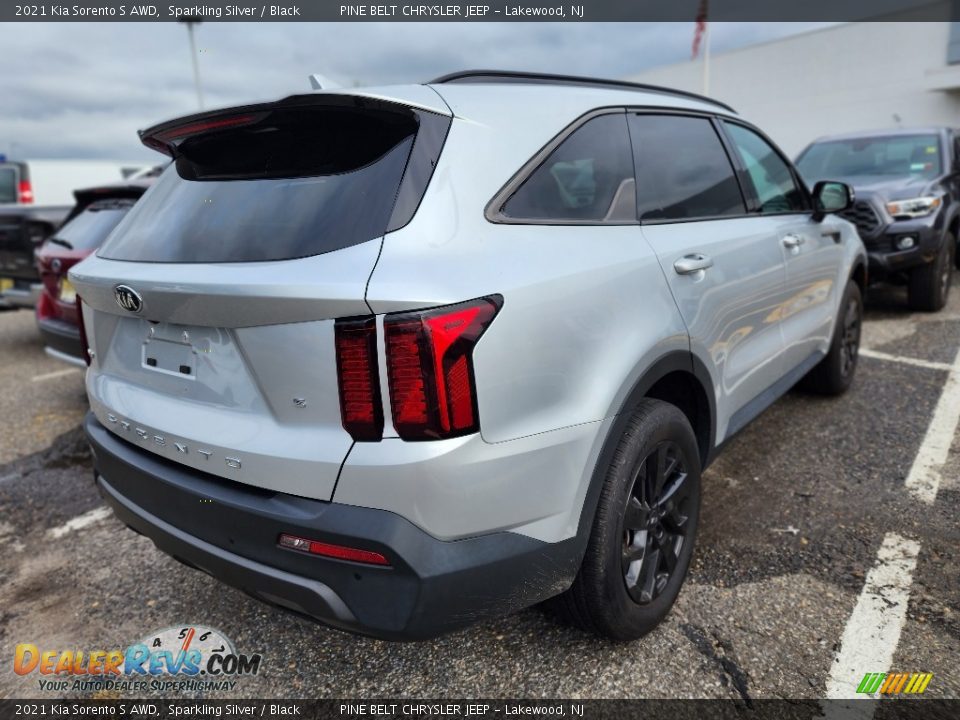 2021 Kia Sorento S AWD Sparkling Silver / Black Photo #3