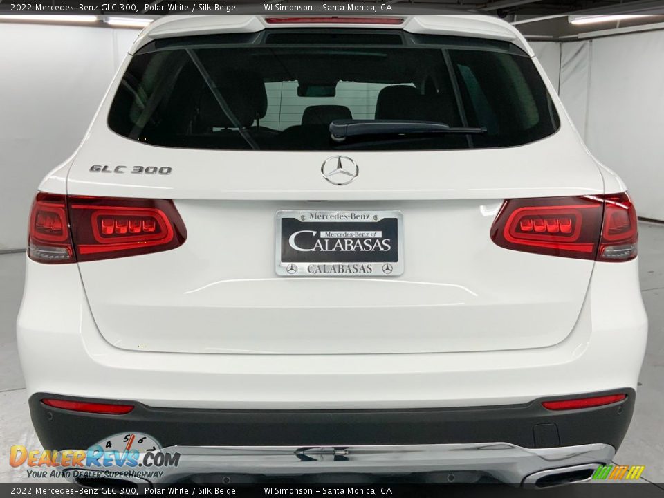 2022 Mercedes-Benz GLC 300 Polar White / Silk Beige Photo #7