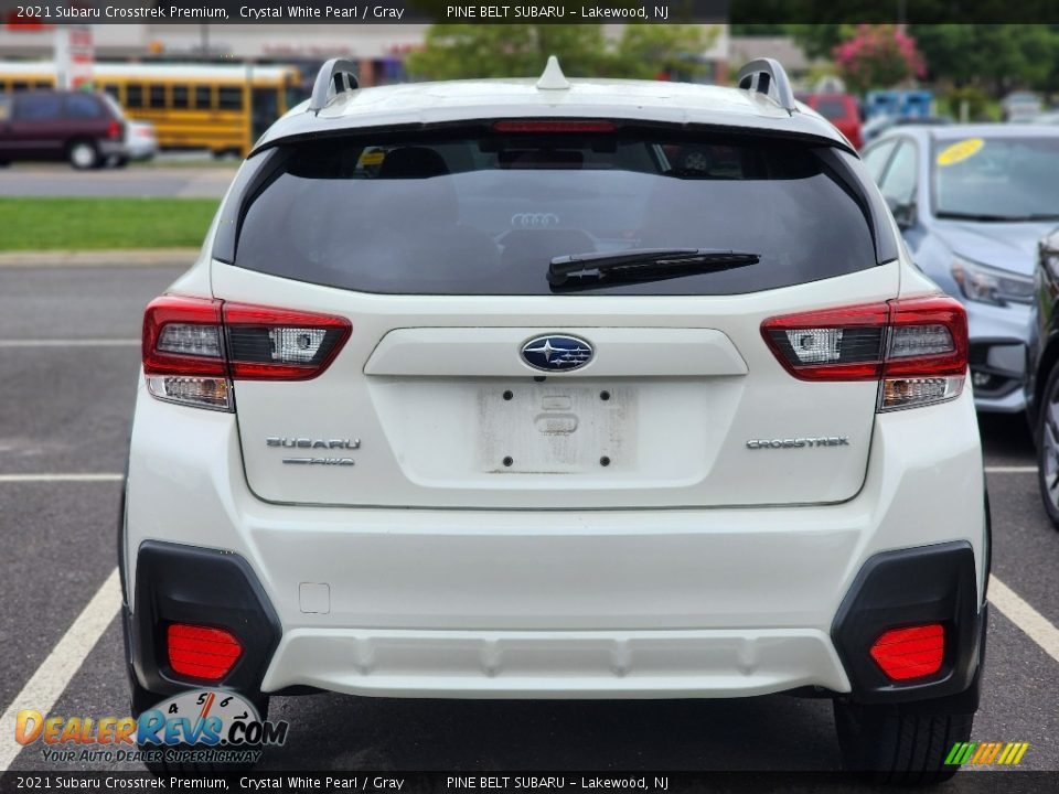 2021 Subaru Crosstrek Premium Crystal White Pearl / Gray Photo #4